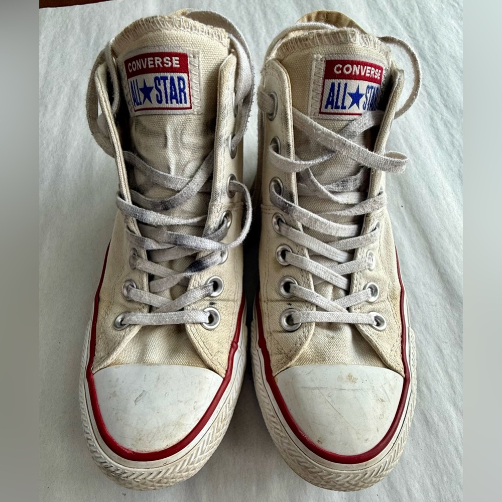 Chuck Taylor All Star Madison Canvas Women’s Mid Shoe, White, Sz 7.5
